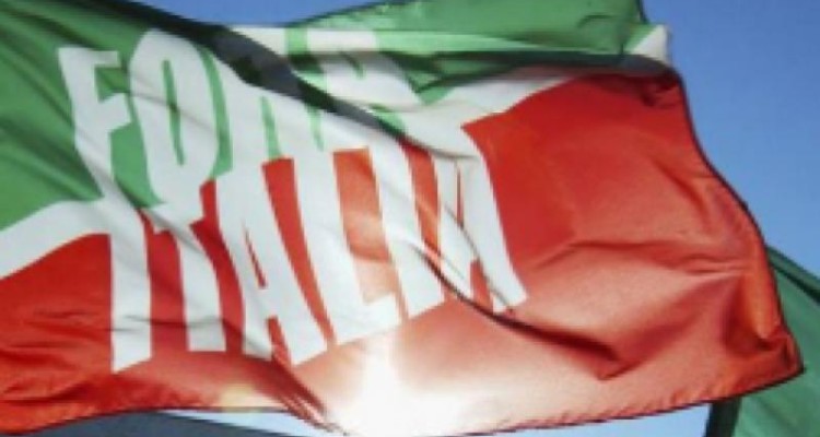 bandiera forza italia